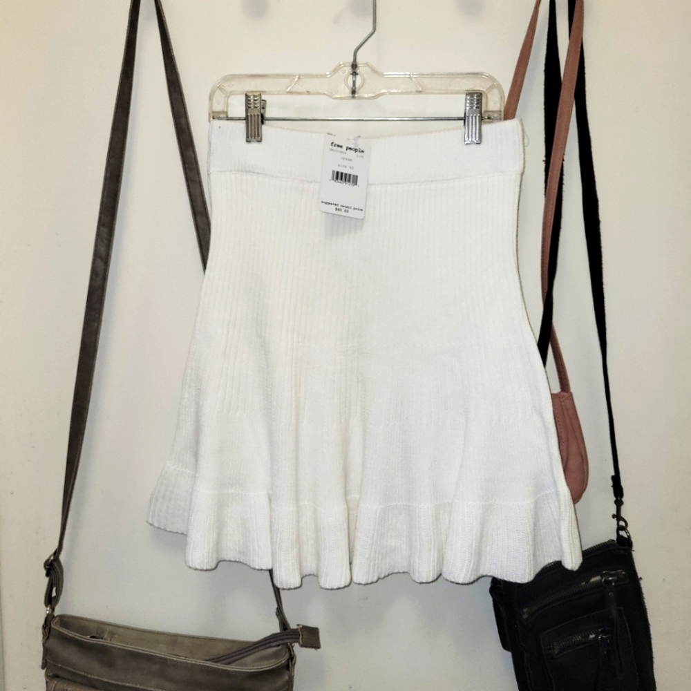 BNWT Free People knitted skirt